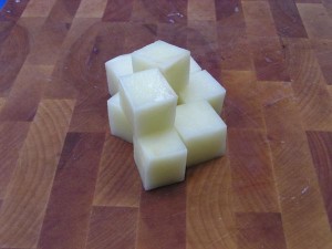 The Large Dice Cut