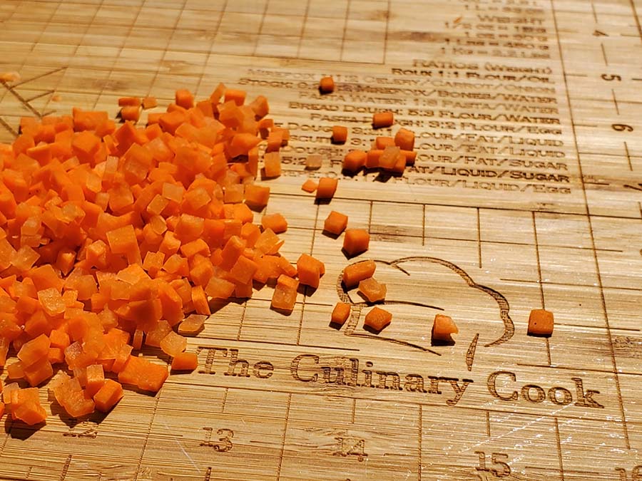 Culinary Knife Cuts Chart